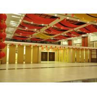Buy cheap Veneer Commercial Folding Office Partition Walls Sealing Edges On The Inside product