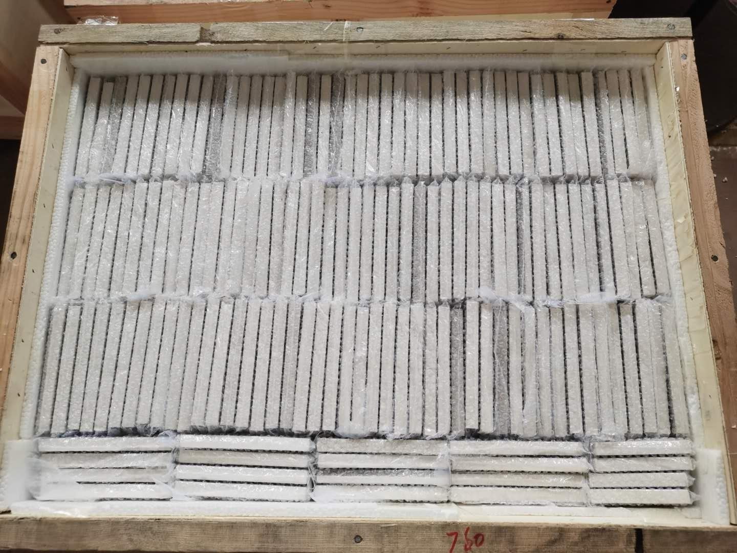 Infrared Catalytic Ceramic Heater Plates Honeycomb Customized For BBQ Burner