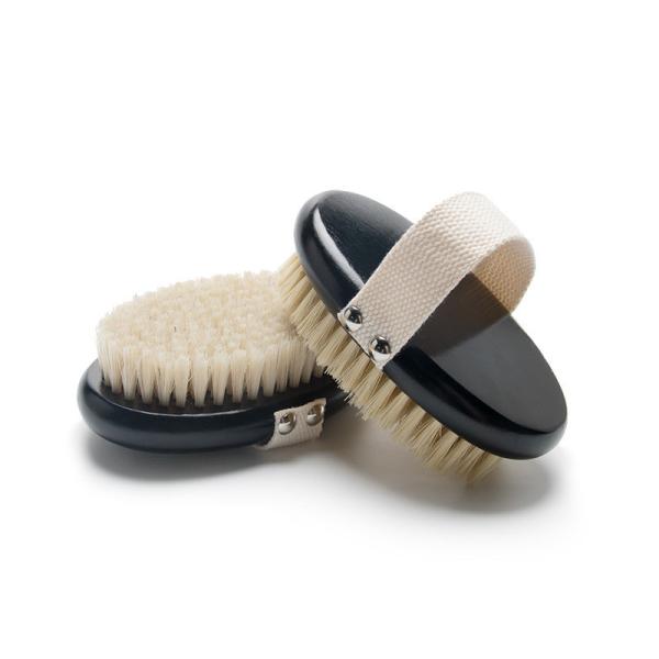 Buy cheap Eco Friendly Bath Shower Brush Beech Wood Oval Dry Brush For Exfoliating from wholesalers