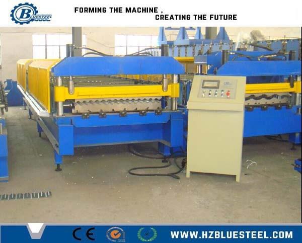 Buy cheap 5KW PLC Controlled Metal Roofing Roll Forming Machine Thickness 0.3 - 0.8mm from wholesalers