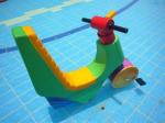 Interactive Aqua Park Kids Water Playground / Adults Water Motorcycle
