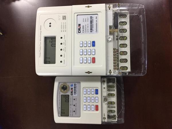 Zero Maintenance STS Prepaid Meters High Accuracy Keypad For Rural Area Solar