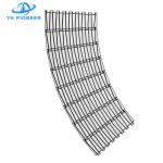 Stainless Steel Conveyor Chain Plate With Nylon Strength For Sideflex Conveying
