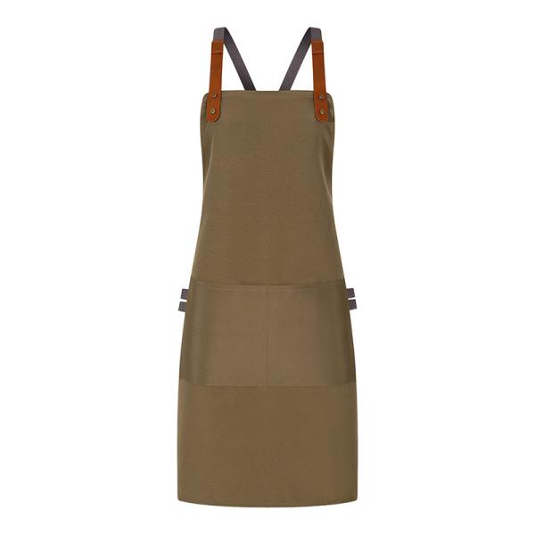 Buy cheap Custom Logo Chef Cooking Apron Adjustable Straps Sublimation Women Wholesale Aprons Waterproof Polyester from wholesalers