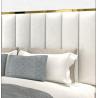 Buy cheap Rectangular Genuine Leather Hotel Luxury Bed from wholesalers