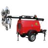 Buy cheap 4X500W 5M Tower Flood Portable Light Tower Generator 10KW 9M from wholesalers