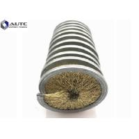Buy cheap Rotary Coil Brush Industrial Plating Copper Wire Steel Wire Inside Disk Spiral product