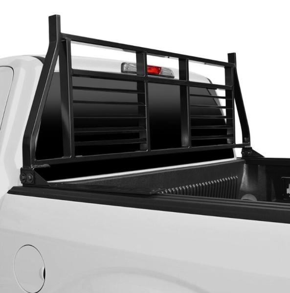 Buy cheap OEM Black Headache Rack Metal Fabrication Products Powder Coating from wholesalers