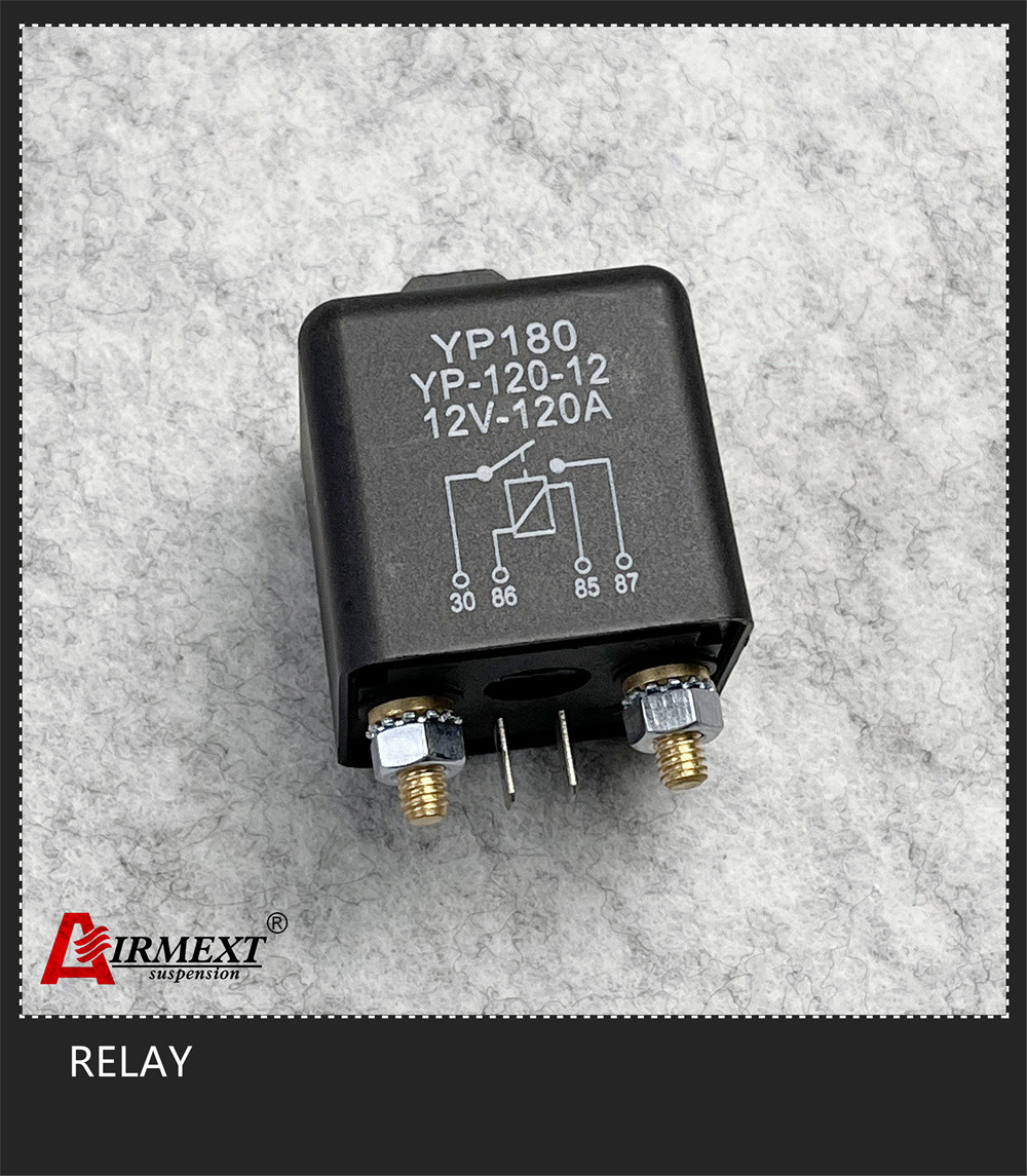 Black Universal Air Suspension Accessories AIRMEXT RELAY