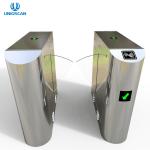 Bi - Directional Pass Flap Barrier Gate 304 Stainless Steel Housing Brushless