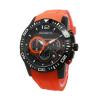 Buy cheap Two Movement Digital Wrist Watches Stainless Steel Case With Silicone Band For Men from wholesalers