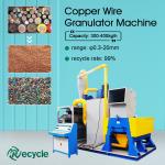Building Material Shops Aluminum Cable Granulator for Recycling Aluminium Copper