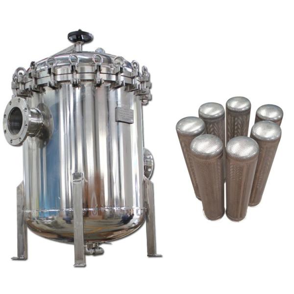 Buy cheap SS304 316 Liquid/oil/wine/beer/honey/syrup/paint filtration machine Stainless Steel 304 multi Bag Filter Housing from wholesalers