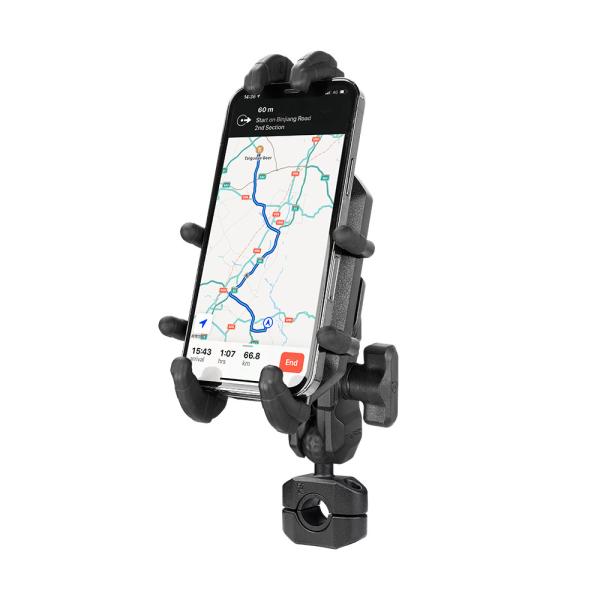 Buy cheap Aluminum Alloy 360degree Adjustable Bicycle Phone Mount Torque Rail Carapace Holder from wholesalers
