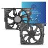 Buy cheap Clip-On Car Radiator Electric Cooling Fans for BMW 3 Series 2005-2012 2.0L Cooling Solution 17428509741 17427802943 from wholesalers
