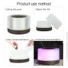 Buy cheap 7 Color Changing LED Light Aromatherapy Essential Oil Diffuser air ultrasonic humidifier Light Wood color GK-YX-317 from wholesalers