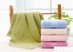 Comfortable Satin Cotton Bath Towels For Hotel / Home 400-600gsm