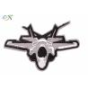 Buy cheap Event Theme Embroidery Badges Aeroplane Aircraft Embroidery Clothing Patches from wholesalers
