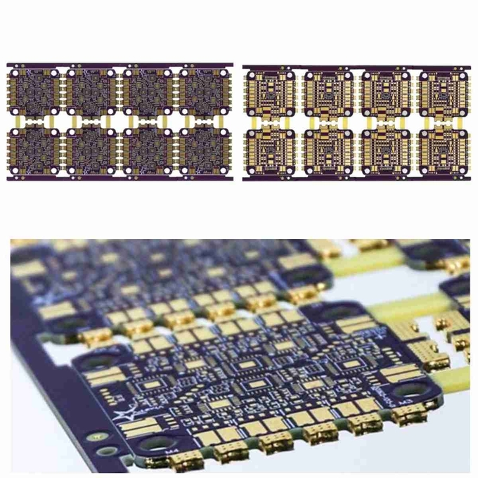 High Frequency HDI Pcb Printed Circuit Board 8 Layer 2.4mm 2oz FR4 TG170