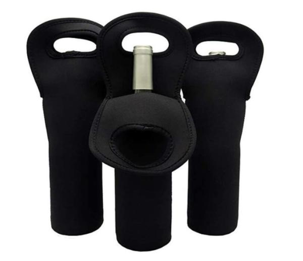 Buy cheap Protective Neoprene Wine Carrier Tote Bag Travel for Champagne Bottles from wholesalers
