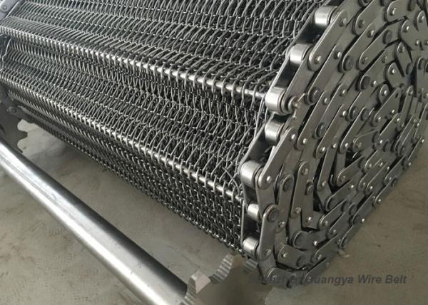 Buy cheap Fruit Industry Stainless Steel Wire Belt High Speed Alkali Resisting ISO9001 from wholesalers