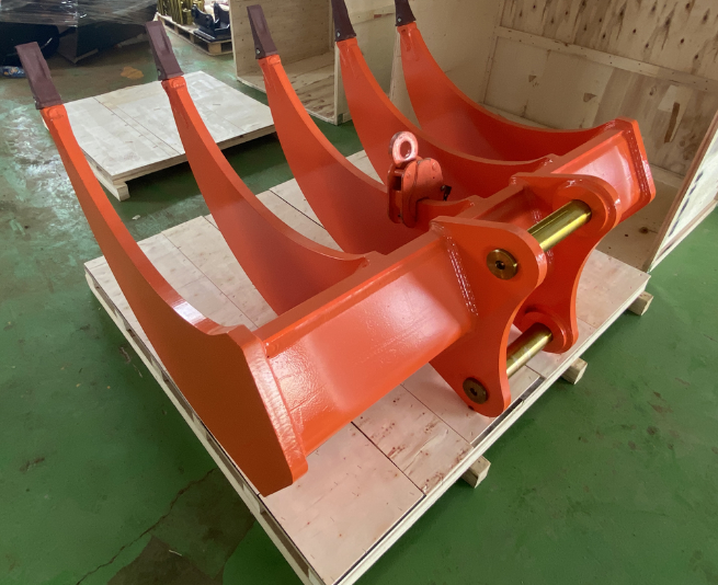 1-50 Ton Doosan Excavator Brush Rake For Small Project