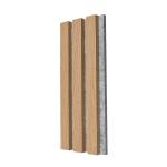 Eco Friendly Acoustic Wood Slat Panels Sound Absorbing 2400mm E0 Grade