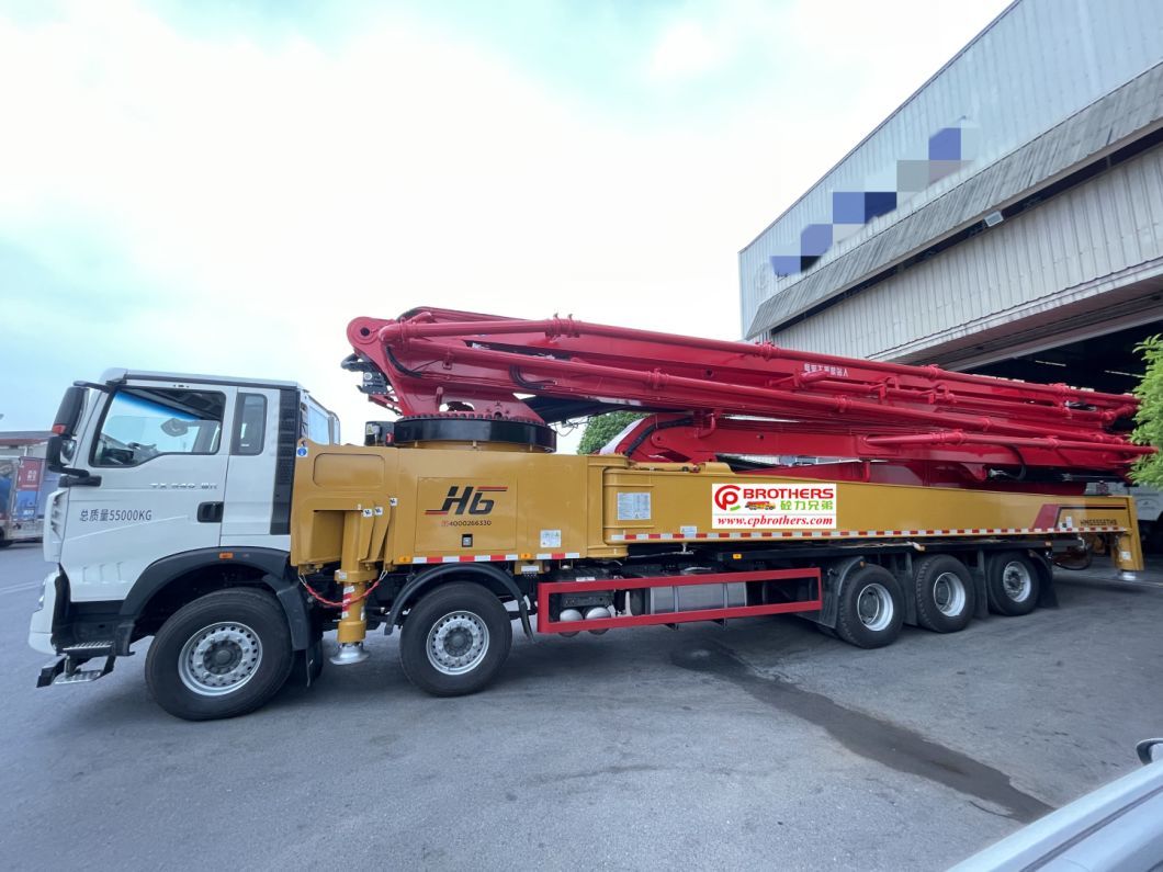 New Concrete Boom Pump Factory Direct Delivery Concrete Pump Truck 75m