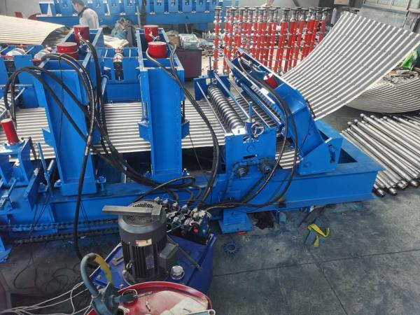 Buy cheap Granary And Barn 18.5kw Corrugated Sheet Rolling Machine With Curving from wholesalers