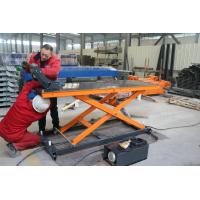 Buy cheap 220v 0.75kw 2715*760*120 Mm Motorcycle Scissor Lift Table 900KGS product