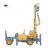 Buy cheap TWD200 Portable Water Well Drilling Rig Four Wheel Trailer Mounted Hydraulic Rotation from wholesalers