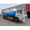 Buy cheap Dongfeng 6X4 18cbm Sewer Vacuum Suction Truck 18 Ton For City / Factory Cleaning from wholesalers