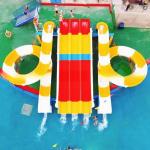 18m*16m*9m Pirate Ship Water Park Children Water Playground Sturdy Structure