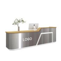 Buy cheap Mail packing N stainless steel cashier desk for hotel beauty salon and clothing product