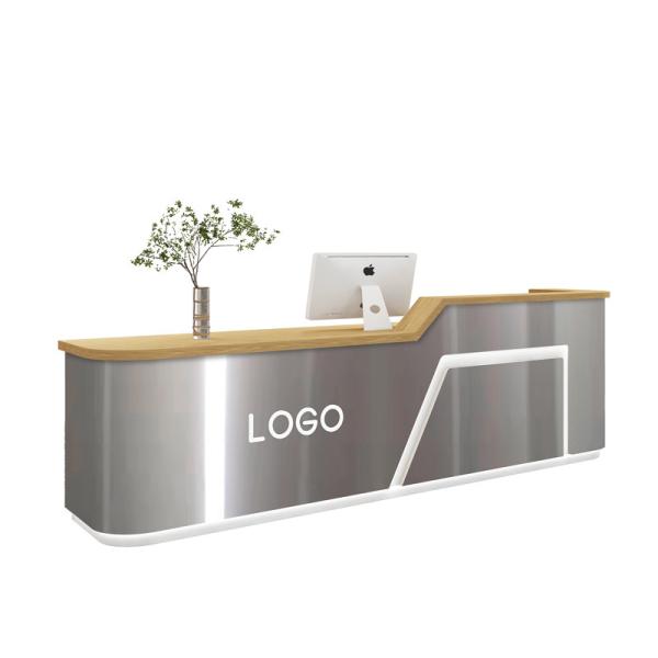Buy cheap Mail packing N stainless steel cashier desk for hotel beauty salon and clothing store from wholesalers