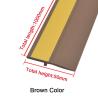 Buy cheap 3mm Gaps Brown Door Bottom Seal Strip Water Resistance from wholesalers