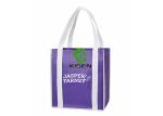 Handled Biodegradable Shopping Bags , Recycling 60 - 120gsm Pp Non Woven Bags