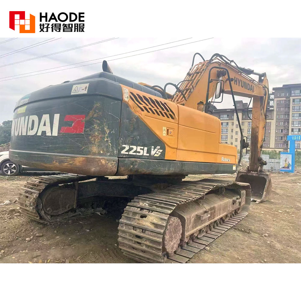 Moving Type Crawler Excavator Haode R225LVS Used Caterpillar Hydraulic Excavator 2018