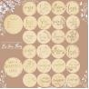 Buy cheap Custom Baby Milestone Cards 12 Pieces Baby Milestone Cards Wooden Commemorate Baby Birth Monthly Recording Card from wholesalers