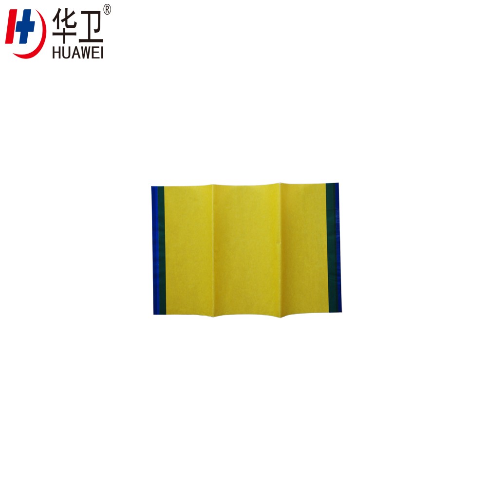 PU Surgical incision dressing with Iodine, disposable surgical drape with Iodine 20*30cm