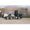 Buy cheap Black Color Used Tractor Trucks HOWO 6 X 4 Truck Tractor 420 Hp Manual Transmission from wholesalers