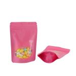 Pink BPA Free Open Window Sealable Food Bags
