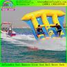 Buy cheap Free Shipping 0.9mm PVC Tarpaulin 4 Person Inflatable Flying Fish Boat For Surfing from wholesalers