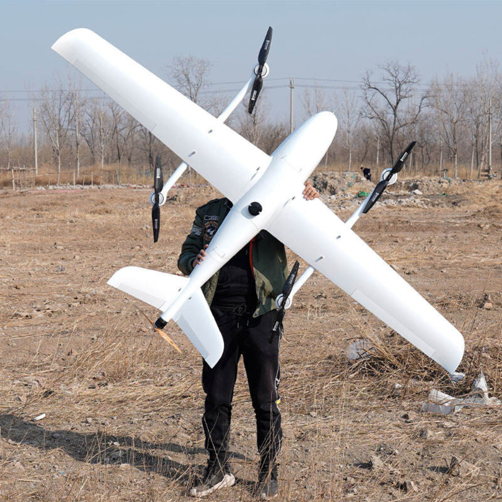 2x25000mAh Lipo 3.5Hours Endurance Long Distance Drone Industrial VTOL UAV Fixed Wing HXAYK-250
