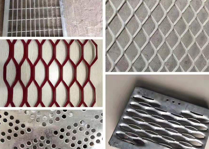 Low Carbon Galvanized Sheet Expanded Wire Mesh For Protection