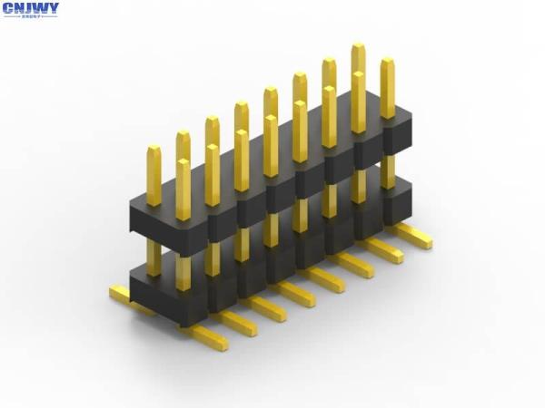 Buy cheap 2.54 Mm Male Smd Pin Header , Brass Contact Material Connector Pin Header from wholesalers