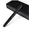 Buy cheap manufacture wholesales high quality elegant heavy advertising custom logo black metal ballpoint pen from wholesalers