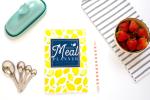 Meal Custom Personal Planner With Grocery List / Recipe Cards / Trackers 52