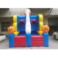 Buy cheap Flexible Inflatable Sports Games , Double Inflatable Basketball Hoop product