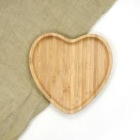 Buy cheap Suction Baby Silicone Plate 18cm Heart Shaped product